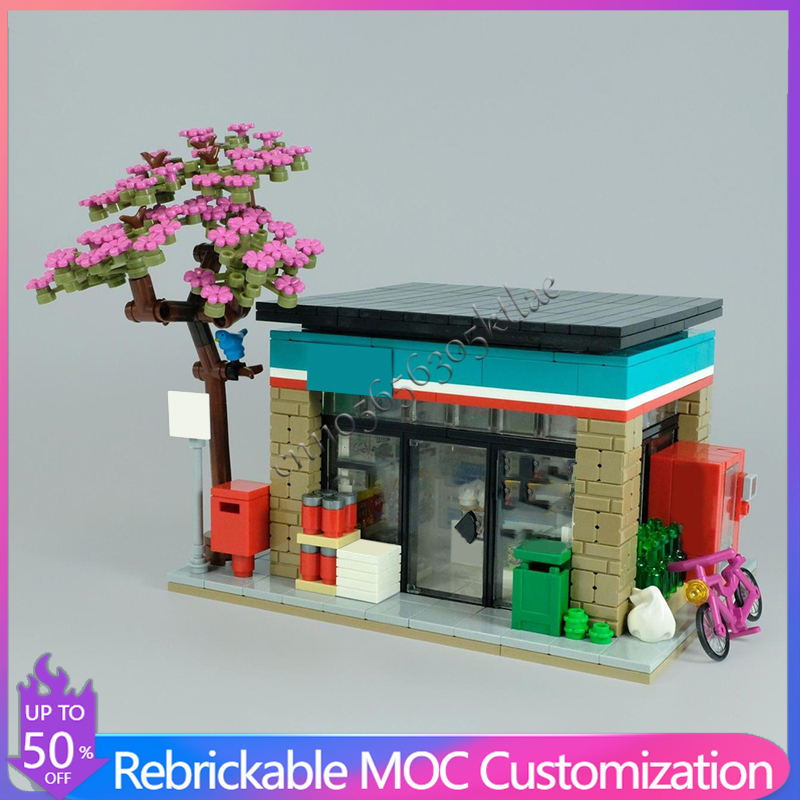 Kids Education Store - 602 Buah Model Blok Bangunan MOC