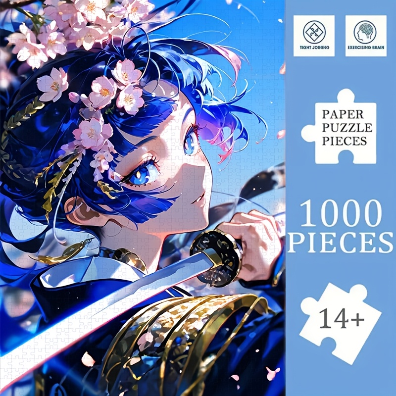 Japanese Kids Education - 500/1000 Buah Puzzle Jigsaw Anime Aksi