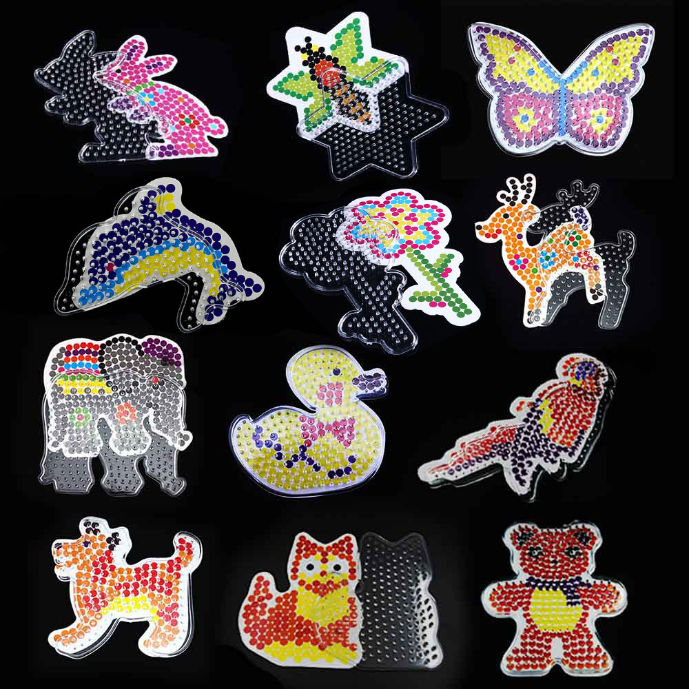 Kids Education Template - 12 Buah 5Mm Hama Beads Template
