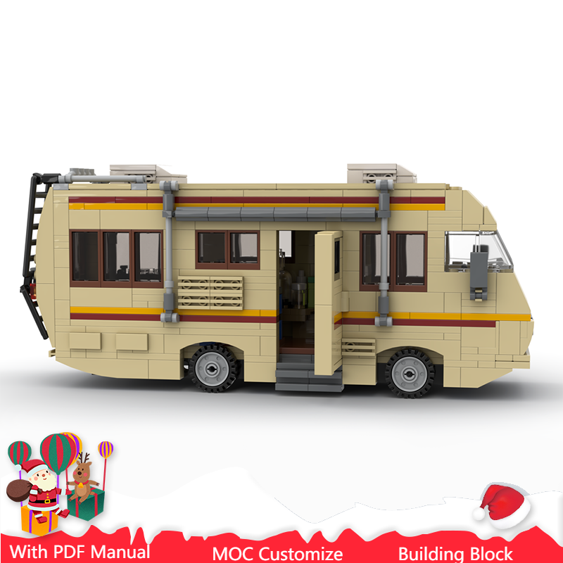 Kids Education Recreation - 662 PCS Blok Bangunan Modular RV
