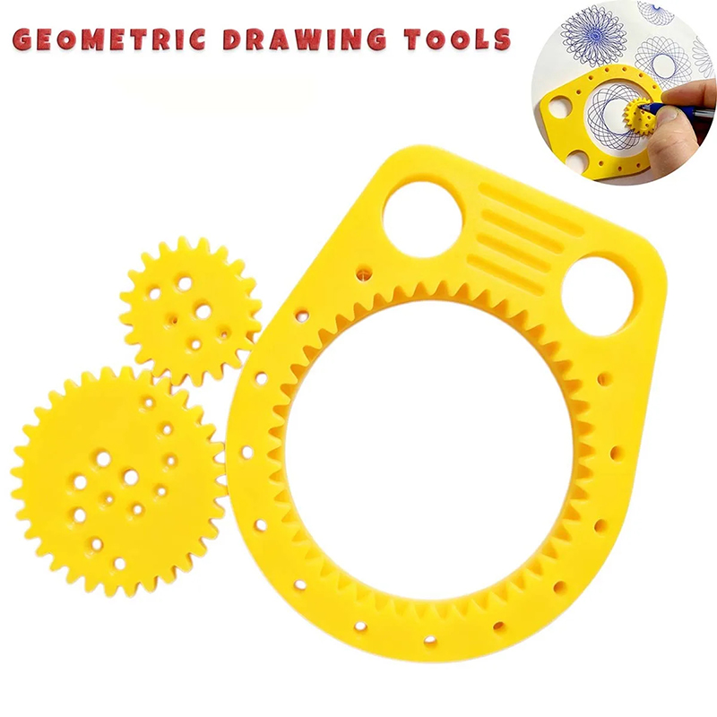 Set Stensil Gambar Geometri Sp - Kids Education Template ulasan dan harga