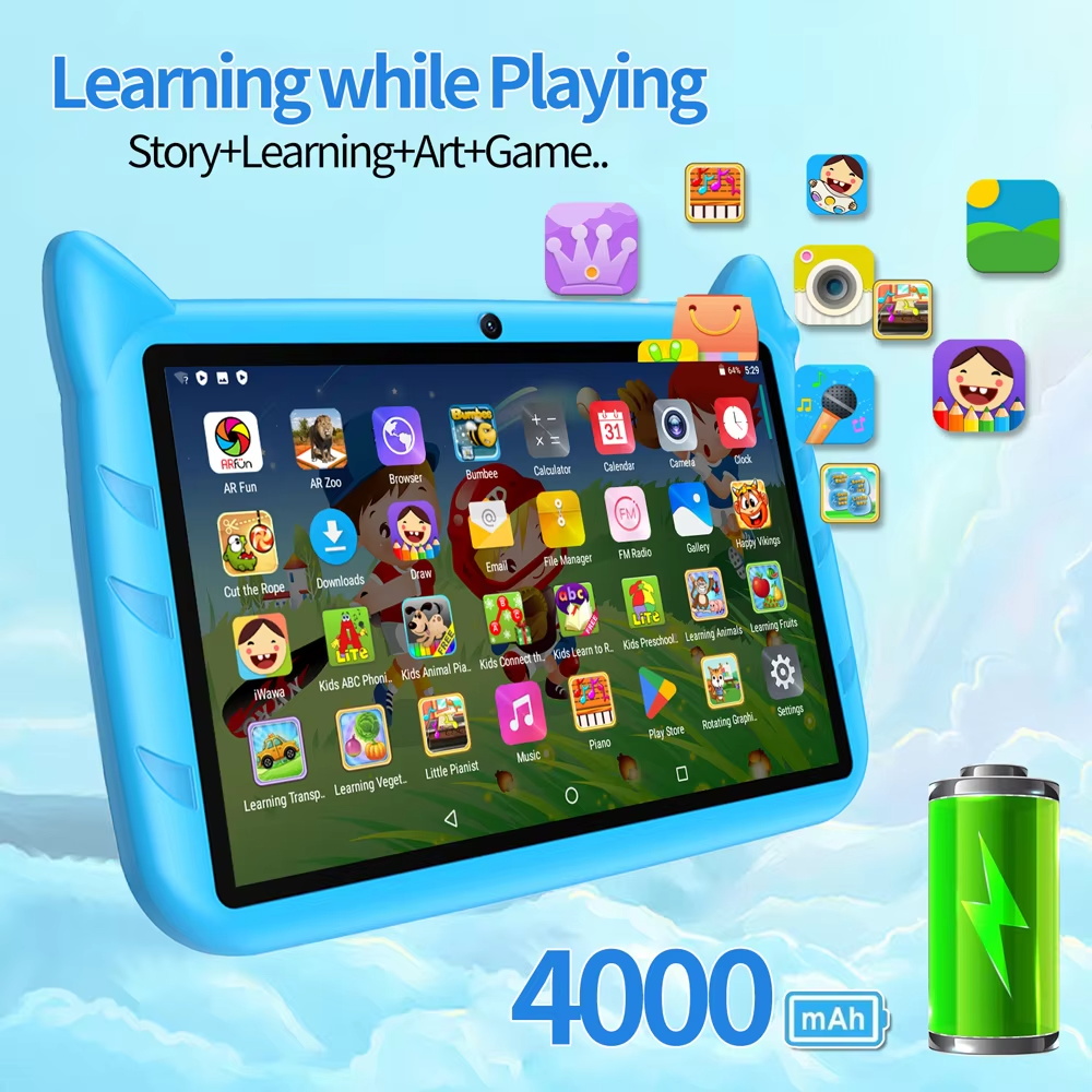 Tablet Hadiah Anak 7.0 inci 5G - Japanese Kids Education ulasan dan harga
