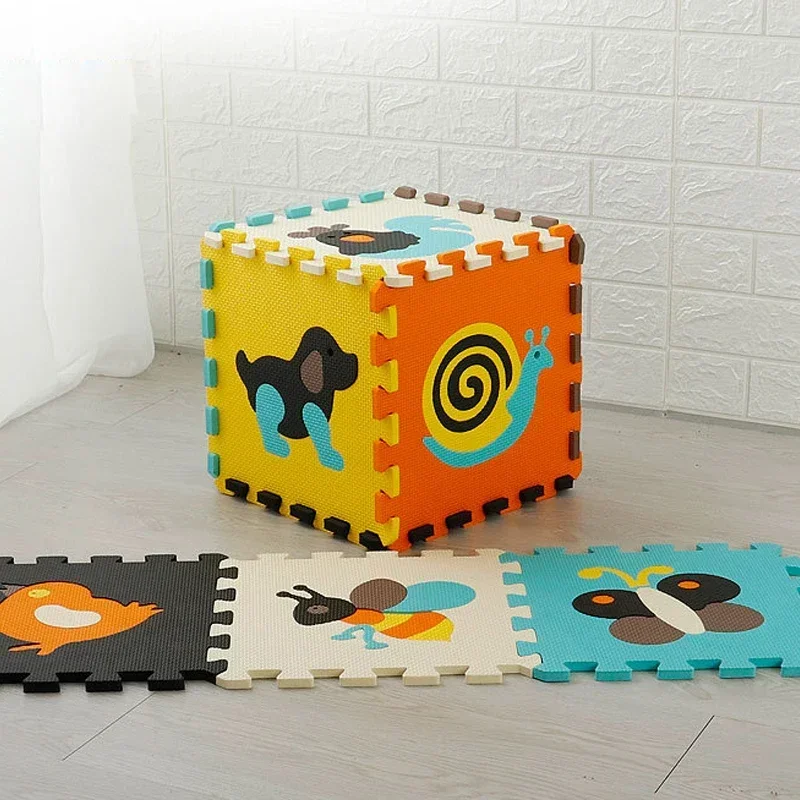 30*30*1cm 9 buah Set tikar lan - Kids Education Rug ulasan dan harga