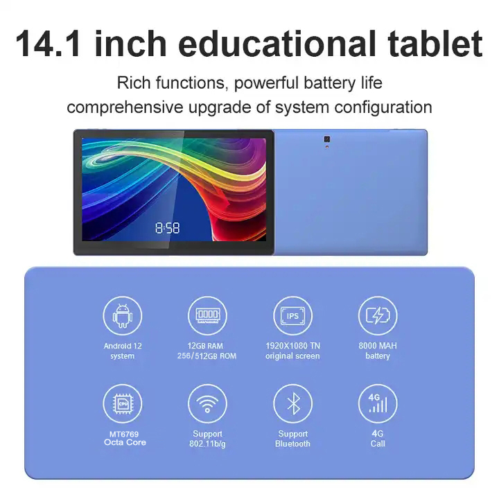 Layar Besar 14.1 Inci Tablet P - Japanese Kids Education ulasan dan harga