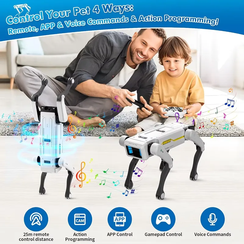 Anjing Robot Pintar Mainan STE - Kids Education Free App ulasan dan harga