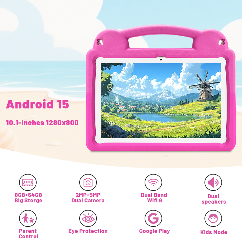 Tablet Anak ANRY Android 15 10 - Japanese Kids Education ulasan dan harga