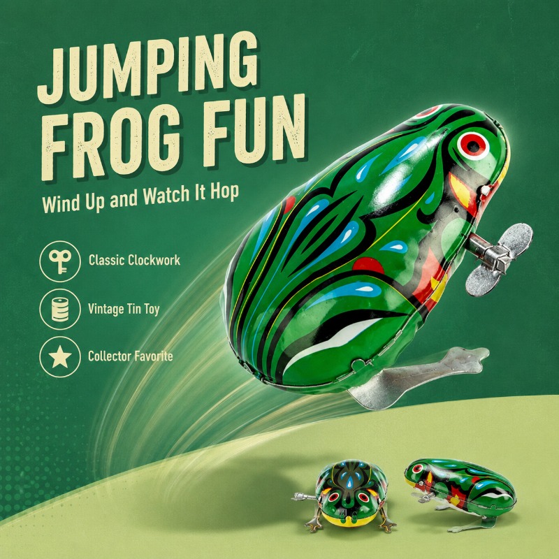 Mainan Katak Lompat Tradisiona - Kids Education Fun ulasan dan harga