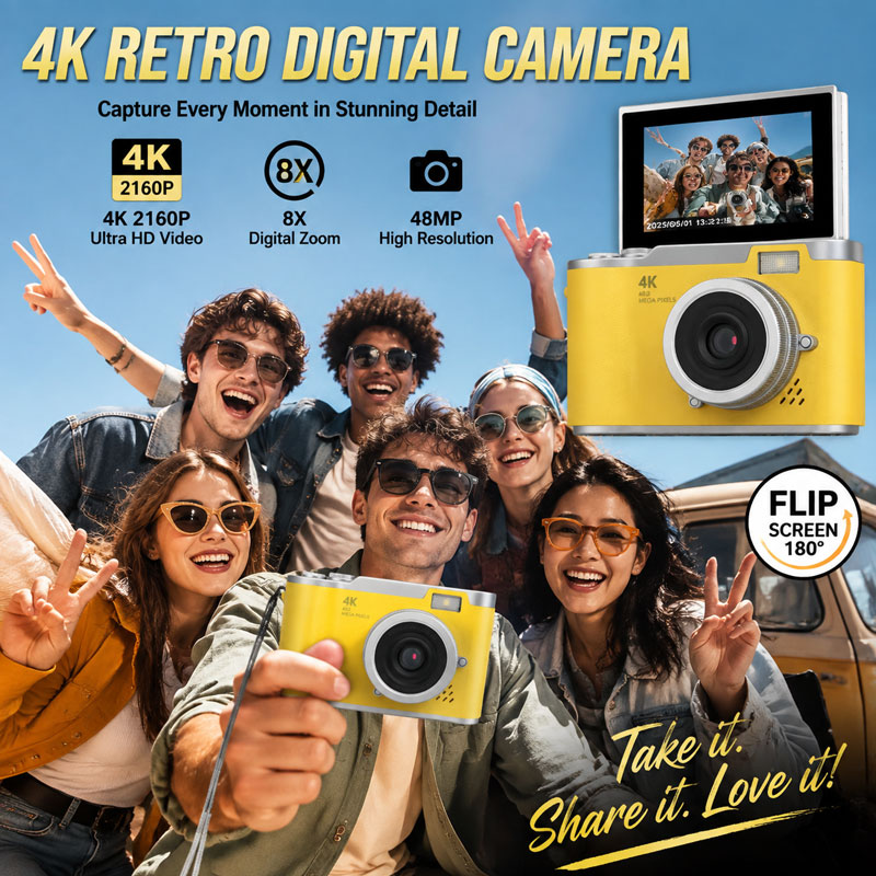 Kamera Digital 8X Zoom Digital - Japanese Kids Education ulasan dan harga