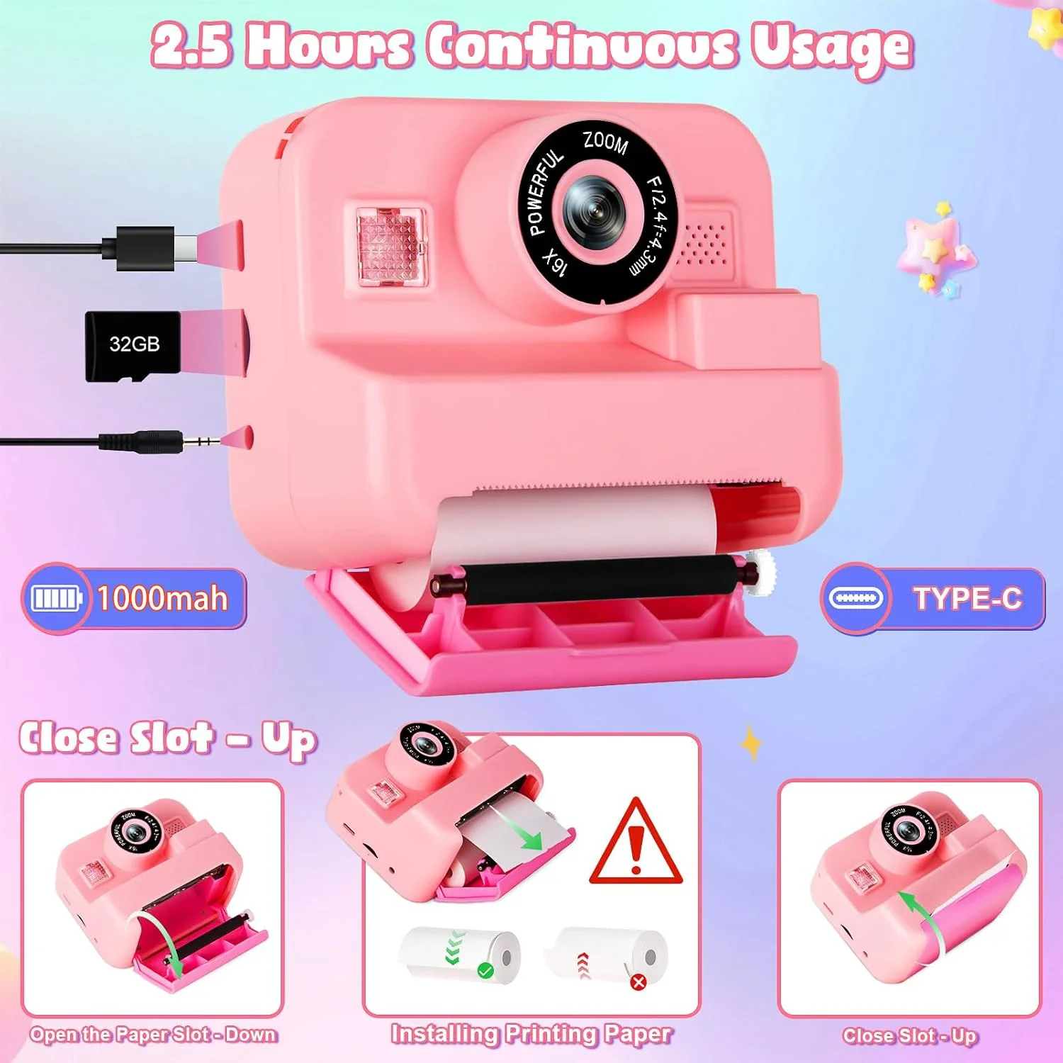 Kamera anak-anak Digital, ceta - Japanese Kids Education ulasan dan harga