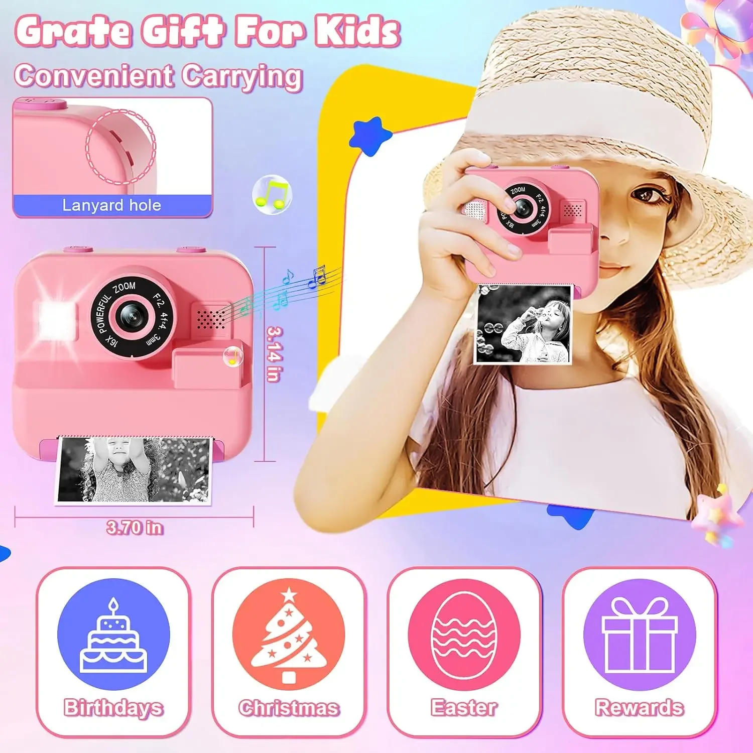 Kamera anak-anak Digital, ceta - Japanese Kids Education ulasan dan harga