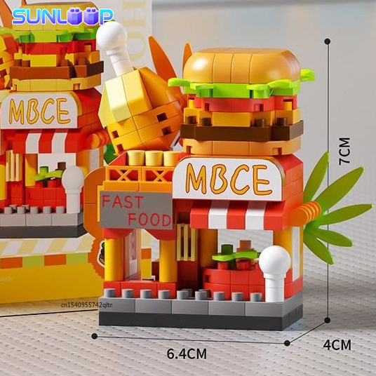 Set Blok Bangunan Street View  - Kids Education Store ulasan dan harga