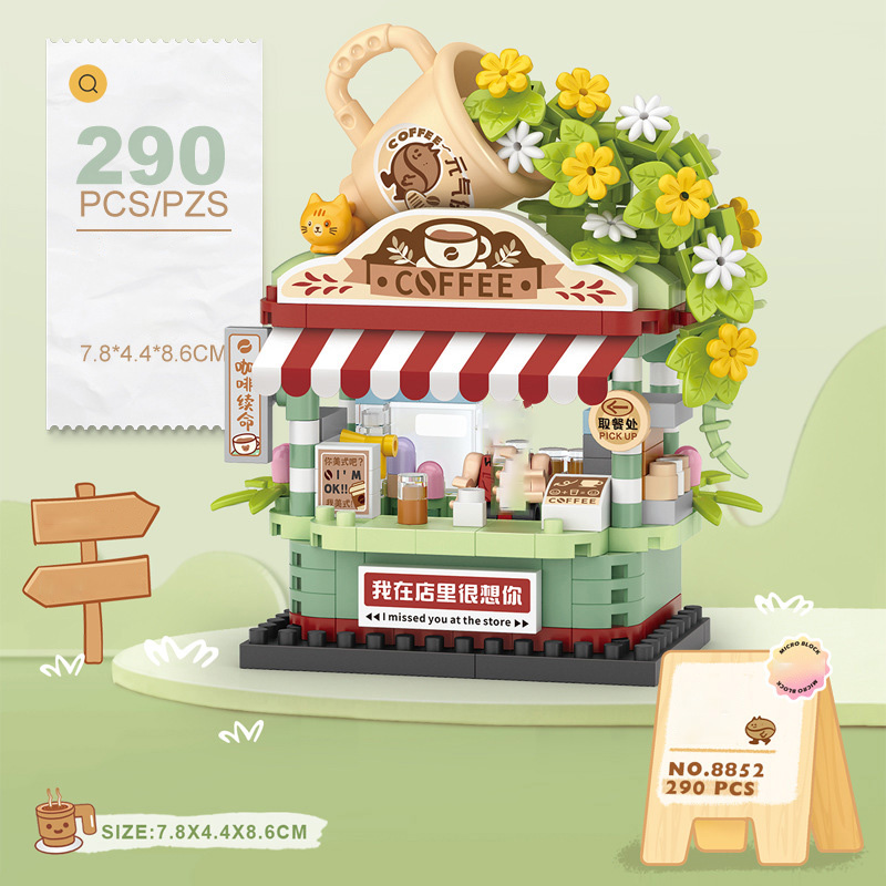 Blok Bangunan Toko Mini Street - Kids Education Store ulasan dan harga