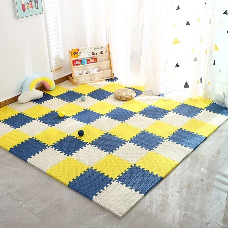 Karpet anak motif Puzzle anti  - Kids Education Rug ulasan dan harga
