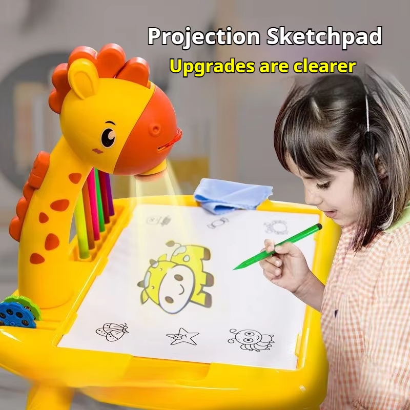 Papan Gambar Proyeksi Rusa Ele - Drawing Projector Kids ulasan dan harga