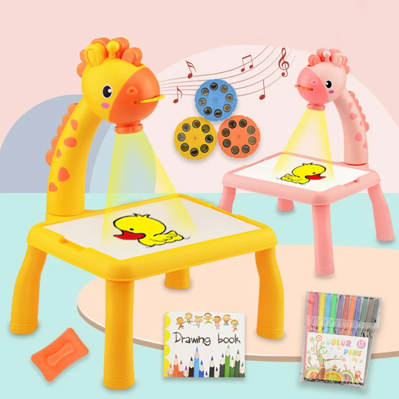 Papan gambar proyeksi bayi mai - Drawing Projector Kids ulasan dan harga